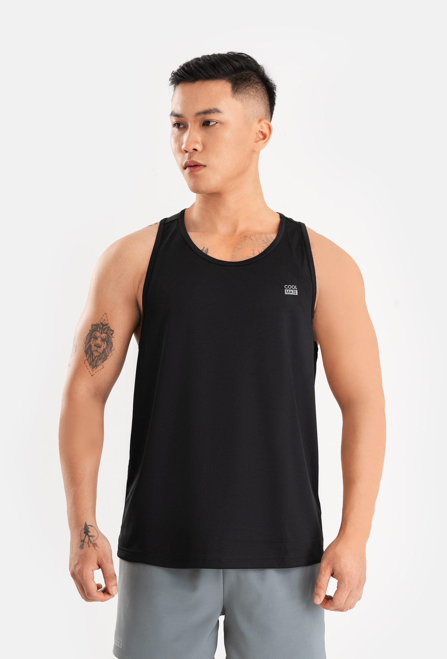 [CHỈ 20H 24-25.8 MUA 4 GIẢM 25%][OUTLET - Không đổi trả]Áo Tank top T2 thể thao nam thoáng khí - Coolmate