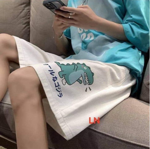Quần đùi khủng Long chữ tàu