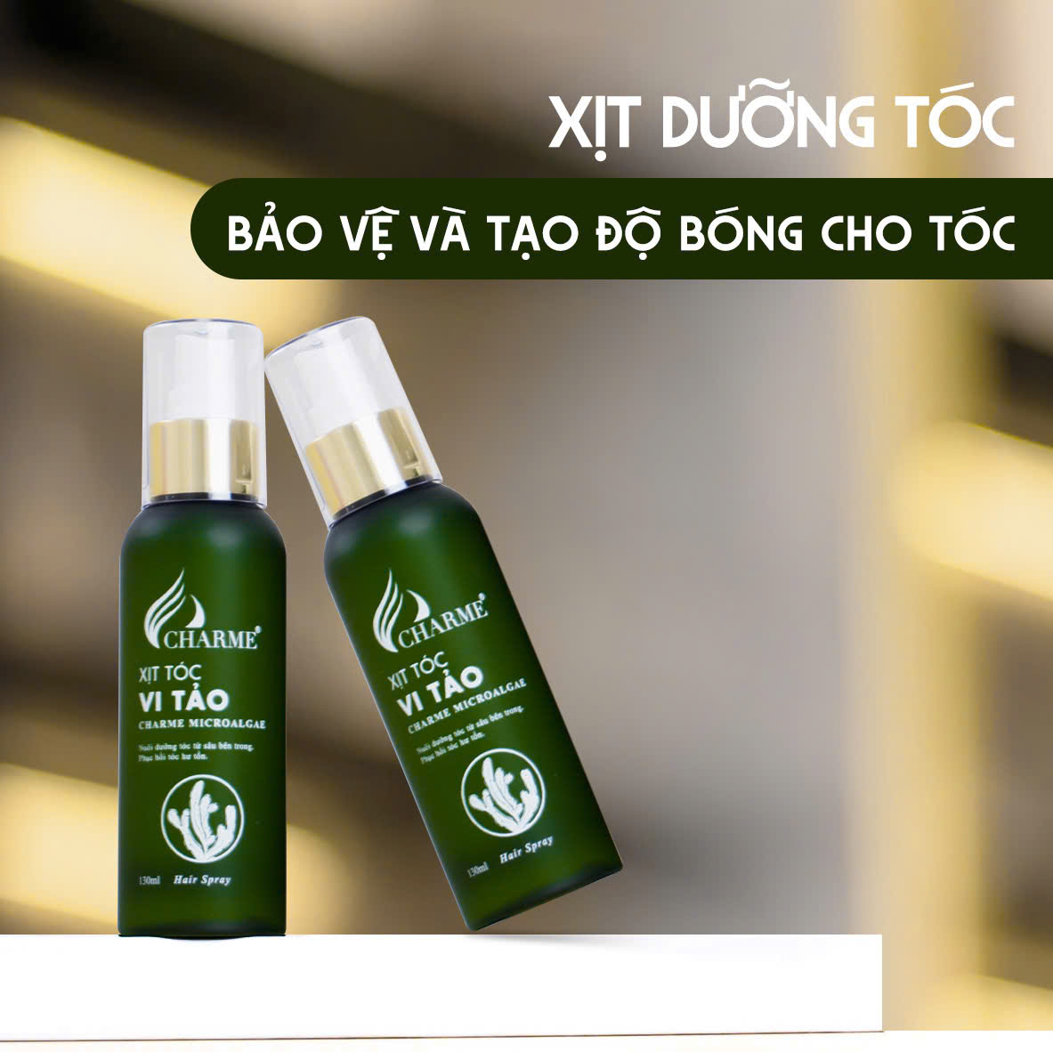 Combo gội xả vi tảo ( tặng xịt tóc )