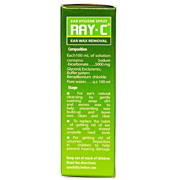 Ray C 10Ml - Phun Sương Vệ Sinh Tai