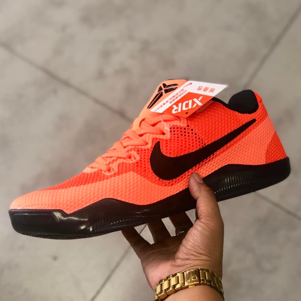 Kobe 11 Orange Black Sports Basketball Shoes For Men High Quality Oem |  Lazada Ph