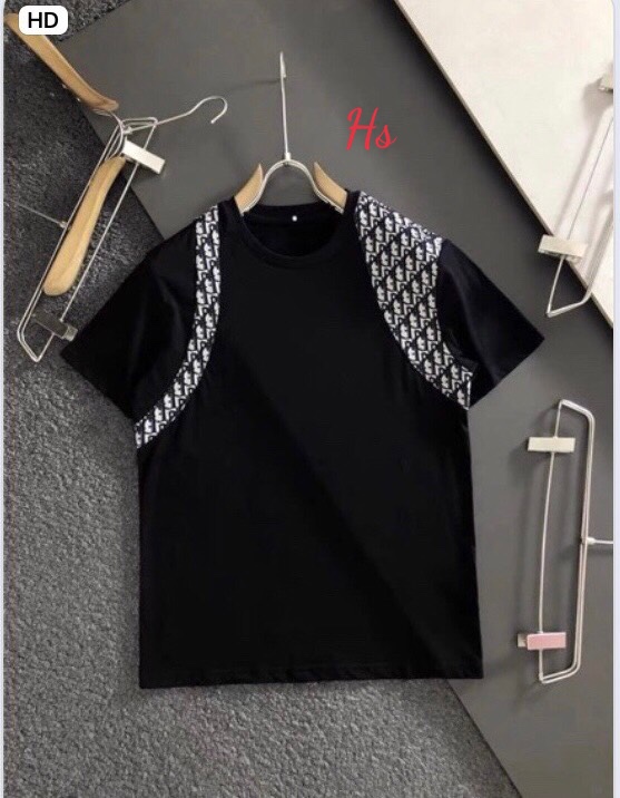 Áo Phông Phối Vai DIOR Cho NAm Nữ