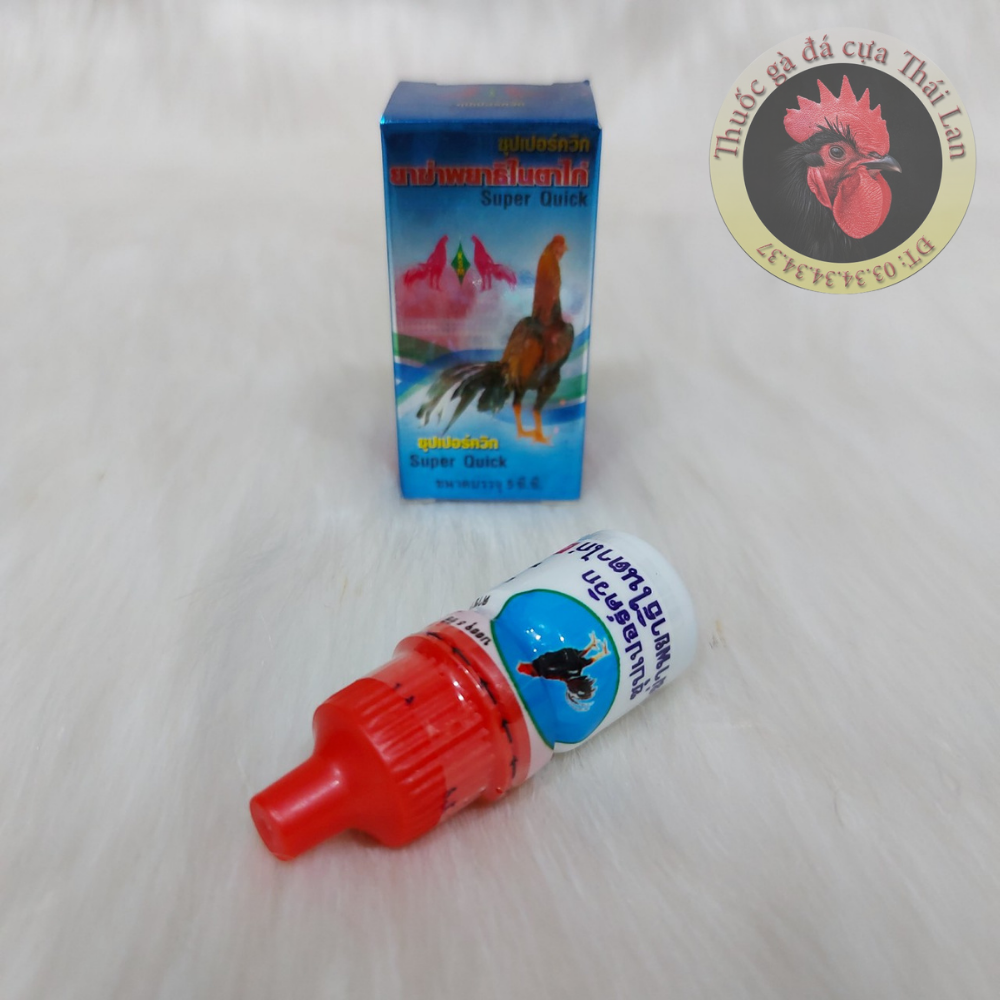 [HCM]thuốc gà đá - nhỏ mắt - giun mắt - bệnh về mắt (1 lọ / 5cc)