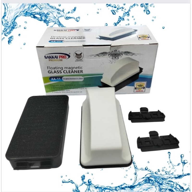Magnet Pembersih Kaca Aquarium MAGNET SAKKAI PRO AA 11