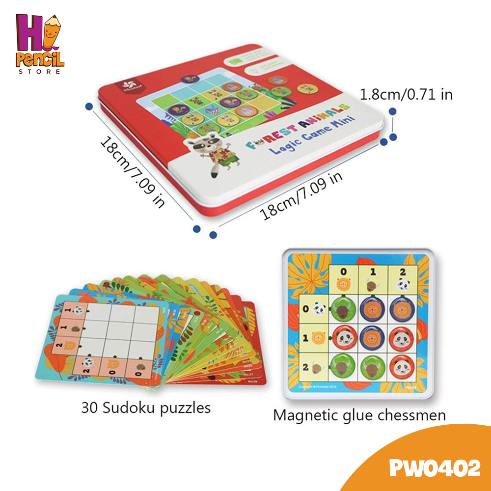 Bộ Đồ Chơi Logic Game rừng xanh