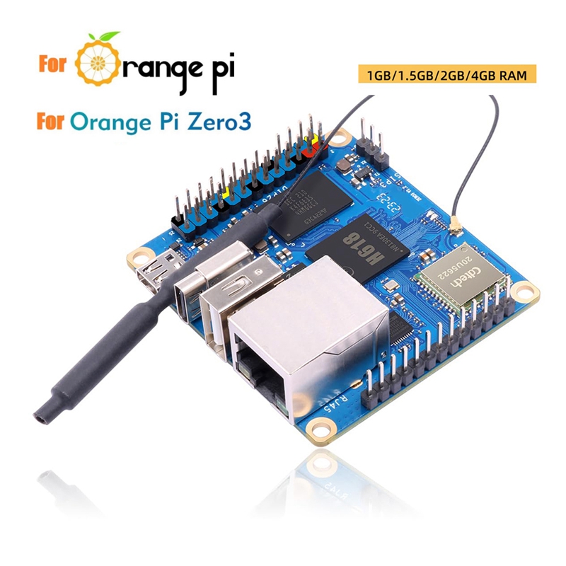 (C G K For Zero 3 Development Board RAM H618 WiFi5+BT 5.0 Gigabit LAN for Android 12 Debian12 Ubuntu22.04