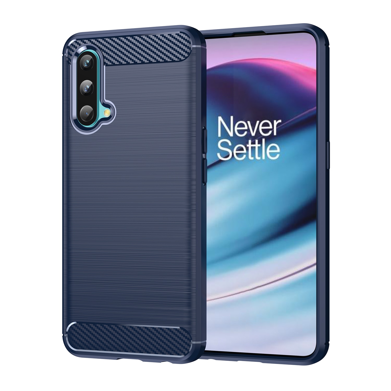 Luxury high-end silicone case for oneplus nord ce 5g n100 n10 n300 1+nord ce2 5g cover carbon fiber shockproof cases for oneplus nord2 5g n20 se