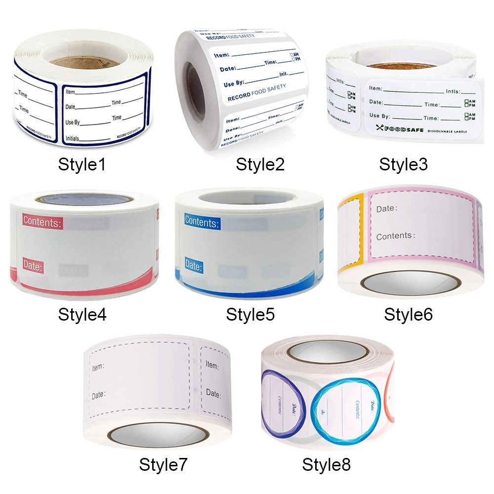Freezer Number Sticker 【Sell-Well】 Removable Refrigerator Food Freezer Food Stickers Kitchen ...