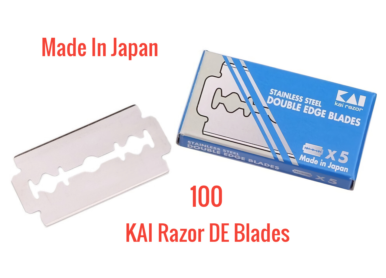 kai razor blades 100