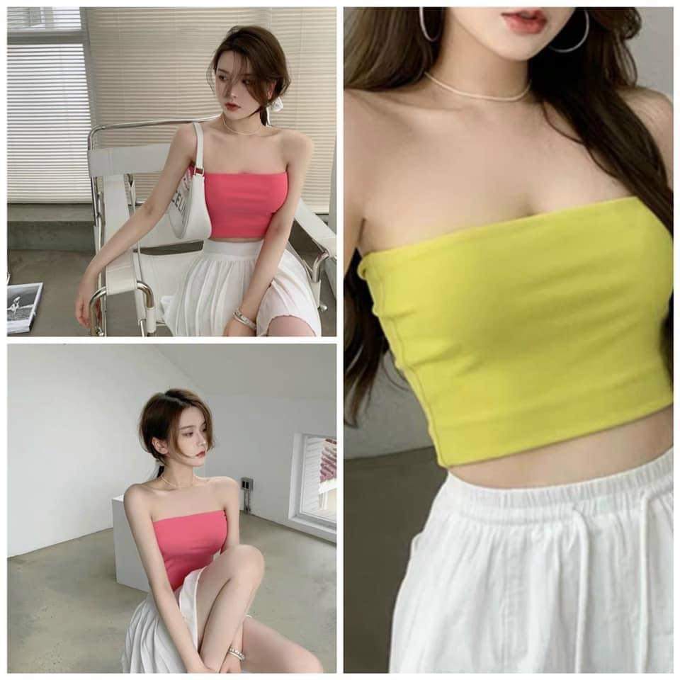 [HCM]Áo Thun Nữ _ Áo Ống Trơn