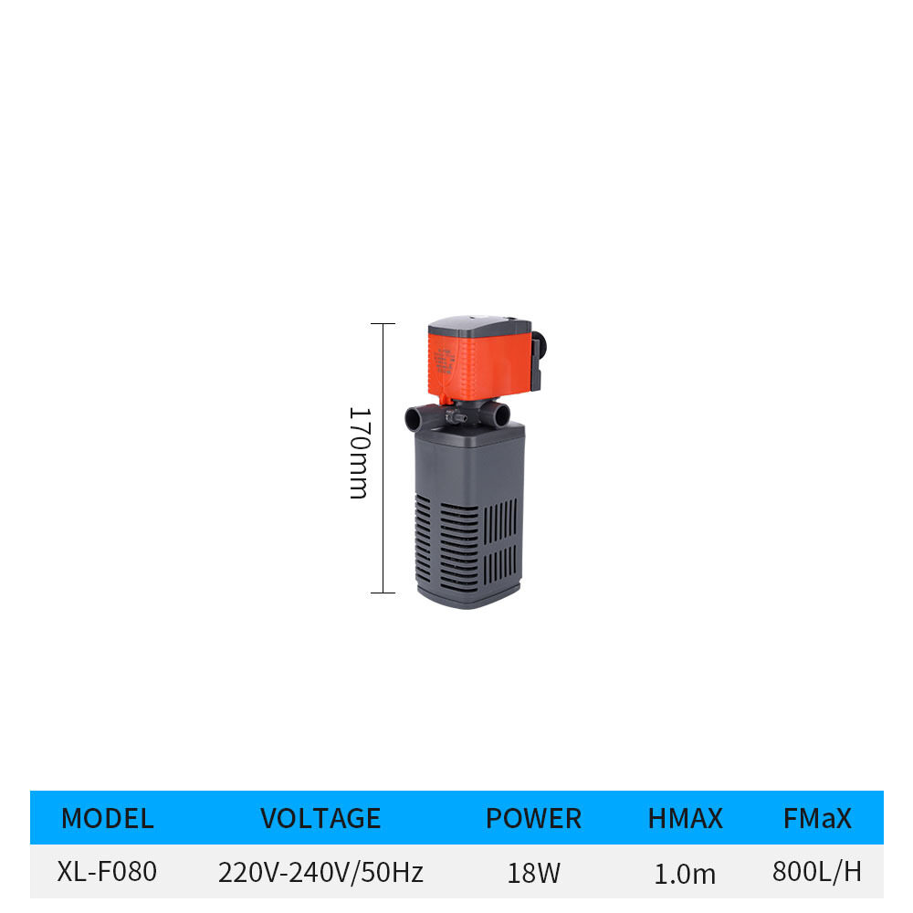 Seven Master 3 In 1 Aquarium Filter Air Pump 18 25 30 40W Aquarium Water Pump Aquarium Tank Circulating Internal Filter Air Oxygen Increase
