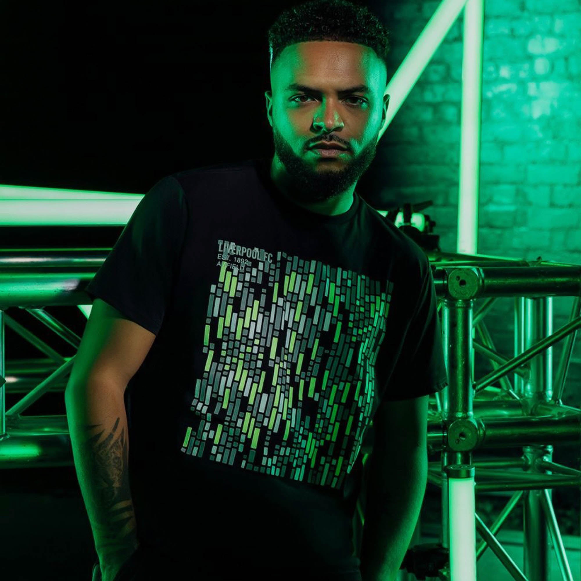 LFC Áo thun thể thao nam Neon Print Tee A15168