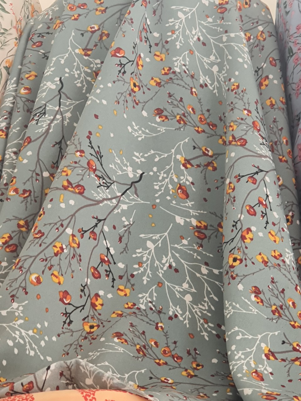 vải mango bông nhí