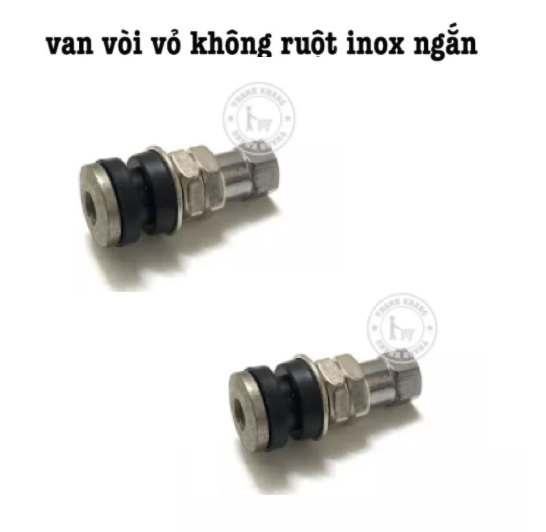 Bộ 2 van vòi nhôm cho vỏ xe máy không ruột Thanh Khang 006000093 (Xanh lá)