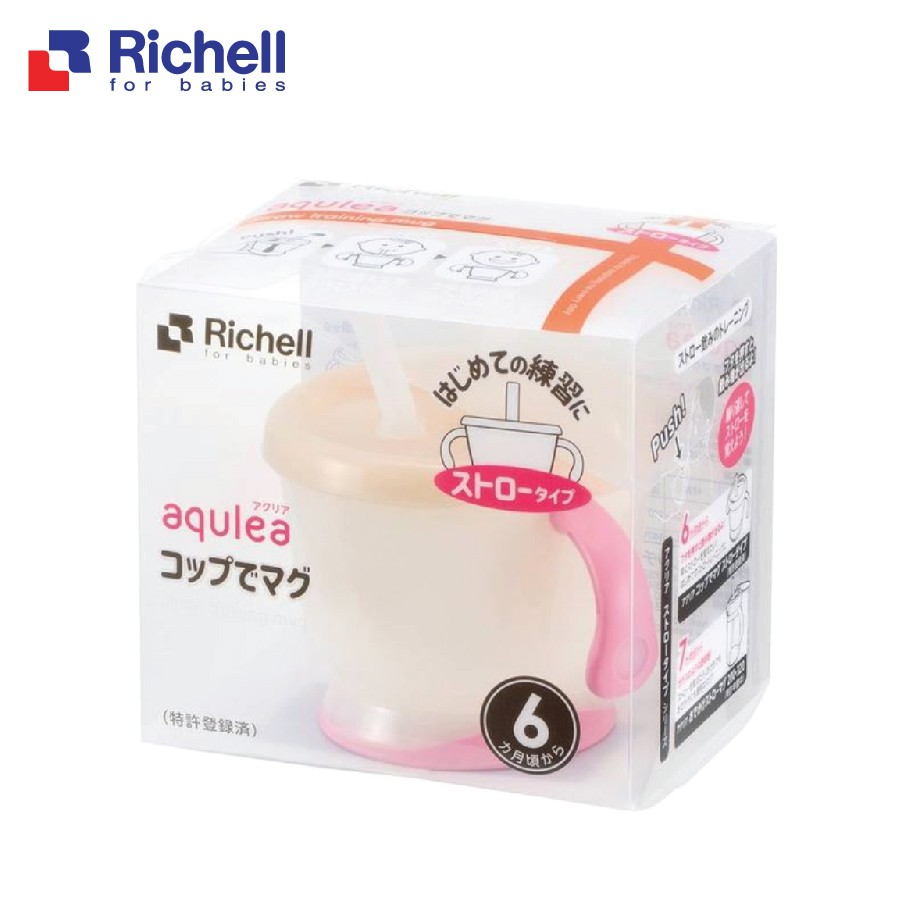 Cốc tập uống 3 giai đoạn Richell Nhật Bản