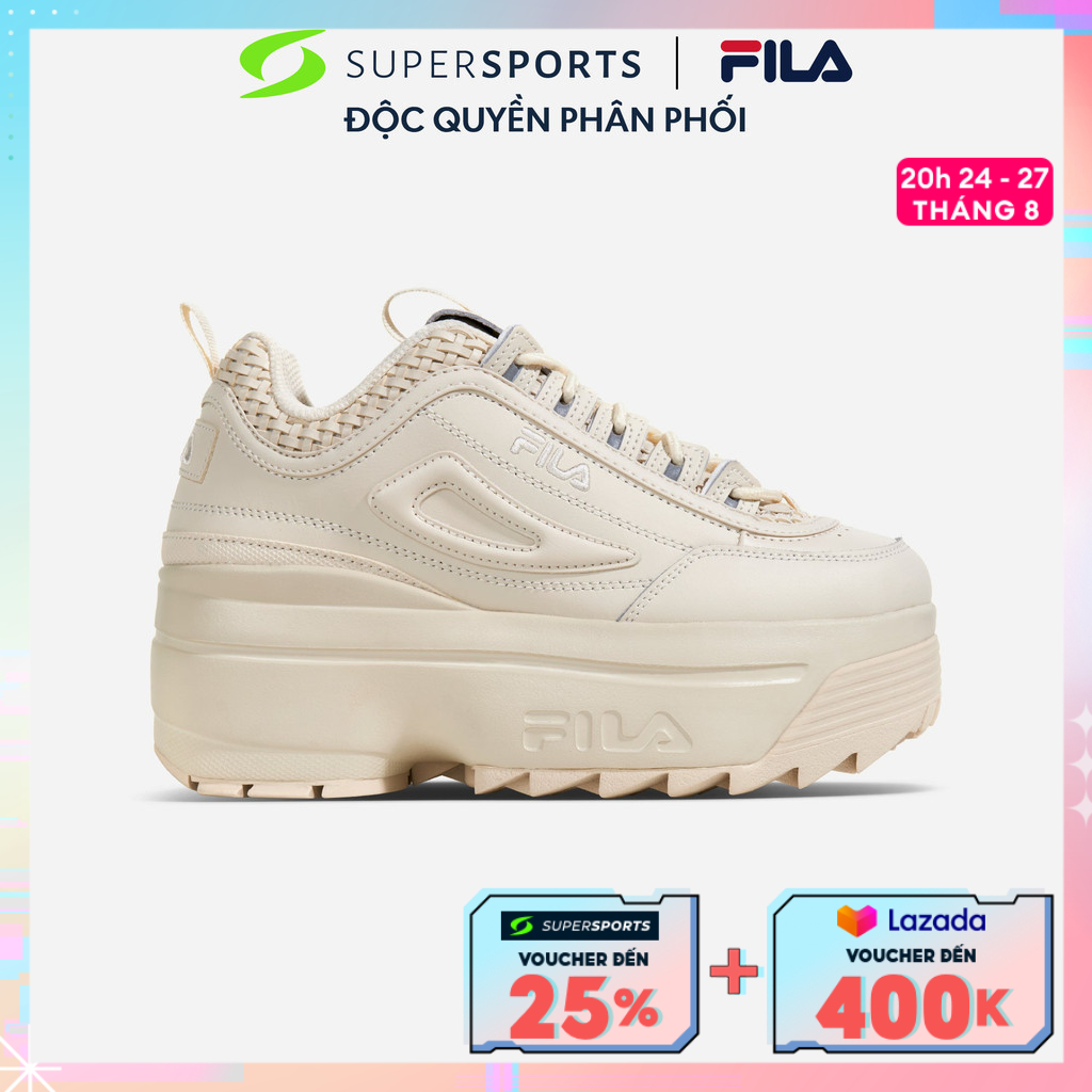 Fila giày sneaker nữ disruptor ii wedge w 5xm02300-100