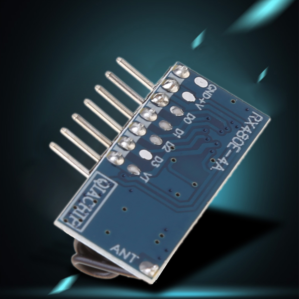 Wireless 433Mhz RF Module Transmitter Remote Control 1527 Learning Code Transmitter Module Decoding 4 Channel 4CH