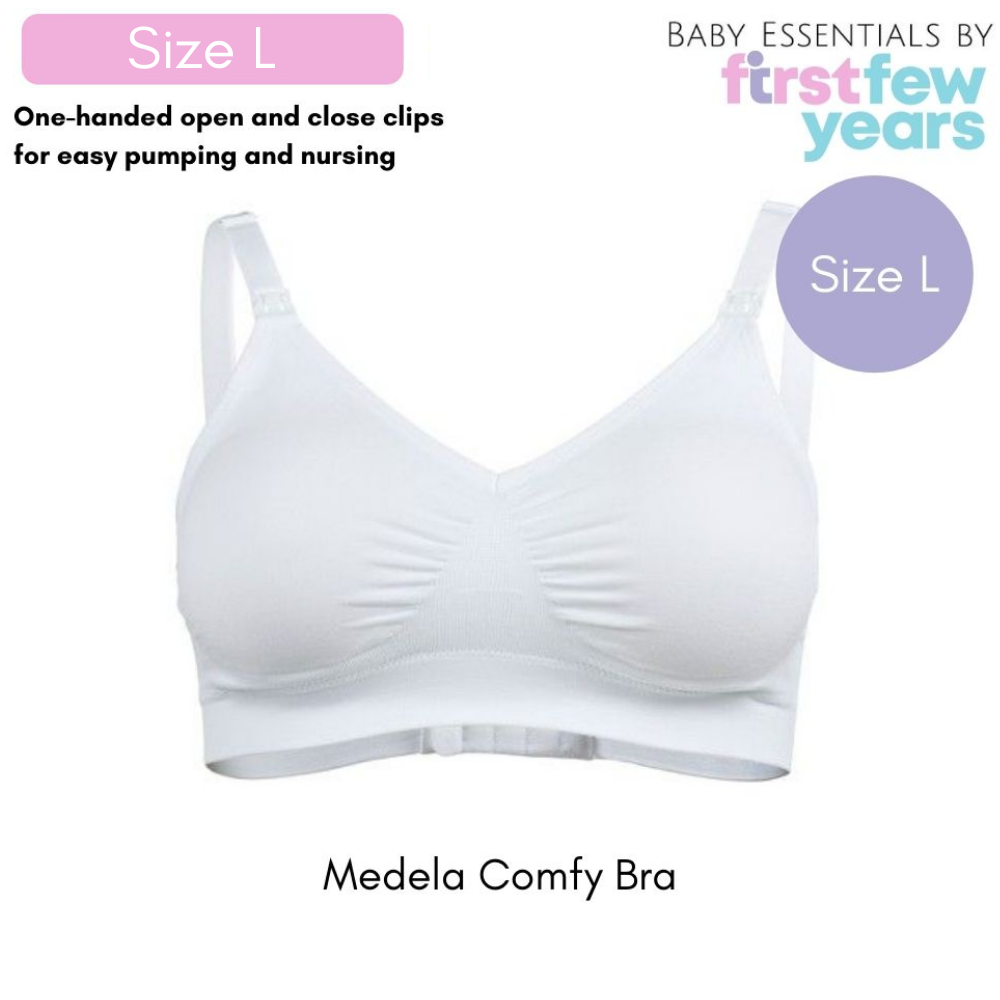 Medela Comfy Bra - White / Black (4 Sizes)