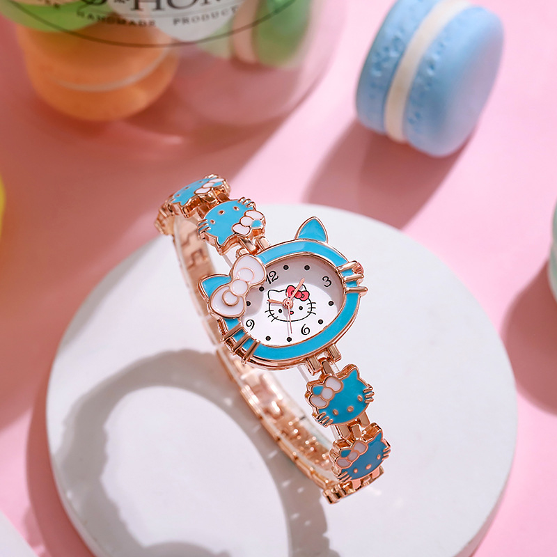Student Electronic Watch Cute Cartoon Anime Watch Cuteness Princess Style Daily Commute Kawaii Watch Girlfriend Present Toys.