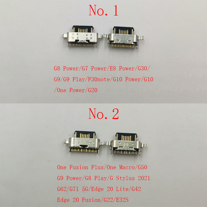 【Shop the Look】 10-50pcs USB Charger Connector For Moto E8 G8 G9 G7 Power Play G50 G10 G20 G30 G42 G