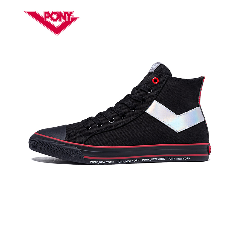 pony canvas shoes