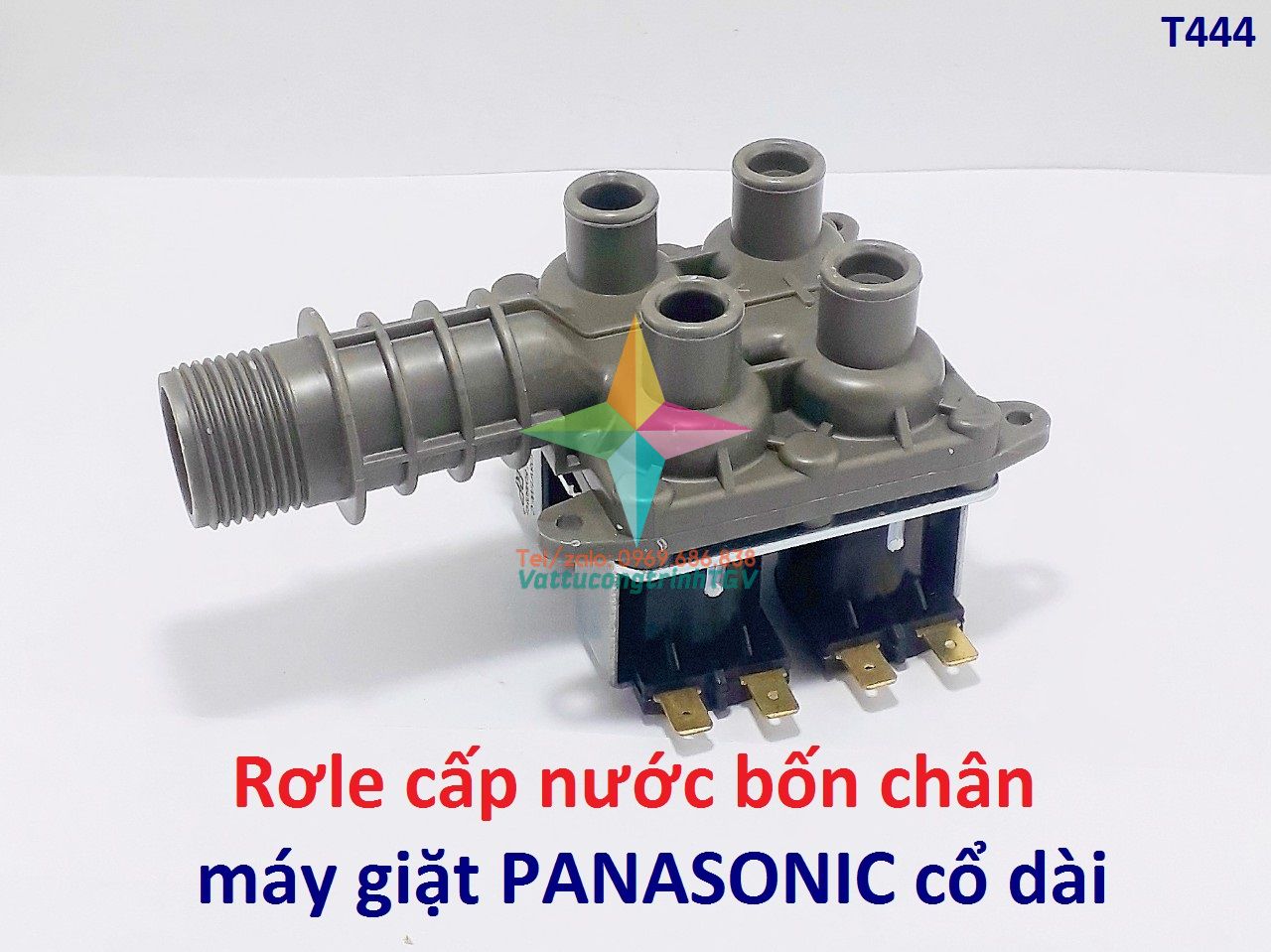 Van cấp nước cổ dài 4 chân máy cho máy giặt PANASONIC chính hãng
