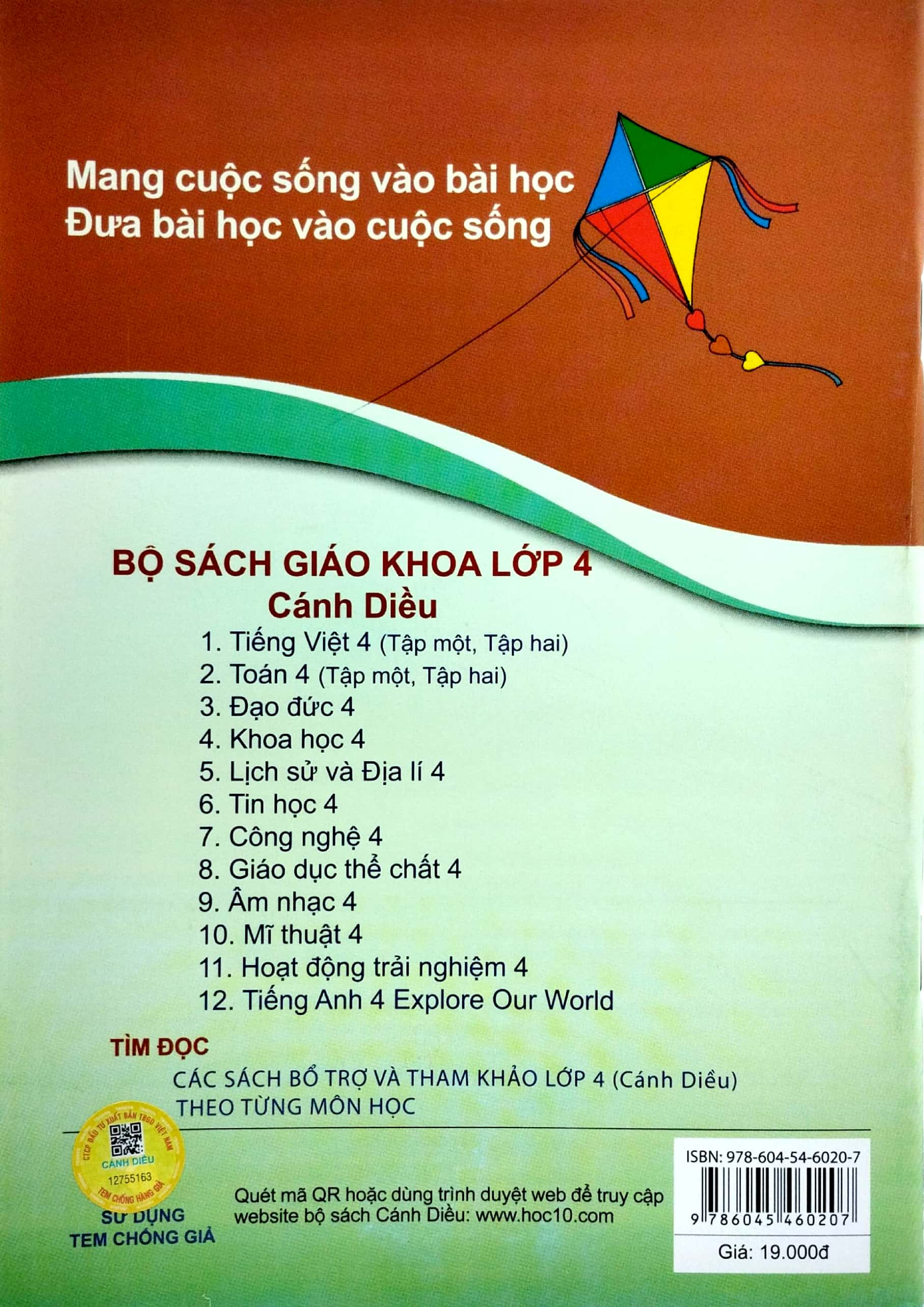Sách Fahasa - Bài Tập Lịch Sử Và Địa Lí 4 (Cánh Diều) (2023)