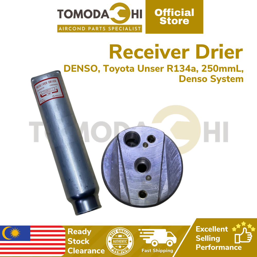 TOMODACHI Receiver Drier Filter Dryer Aircond Kereta Toyota Unser R134a