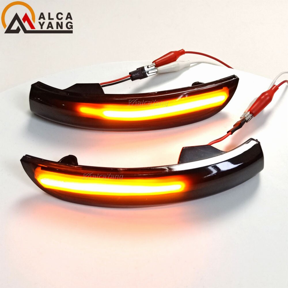 For Ford Kuga Ecosport Dynamic Blinker LED Turn Signal Light Side Mirror Indicator Sequential 2013 2014 2015 2016 2017 2018 2019