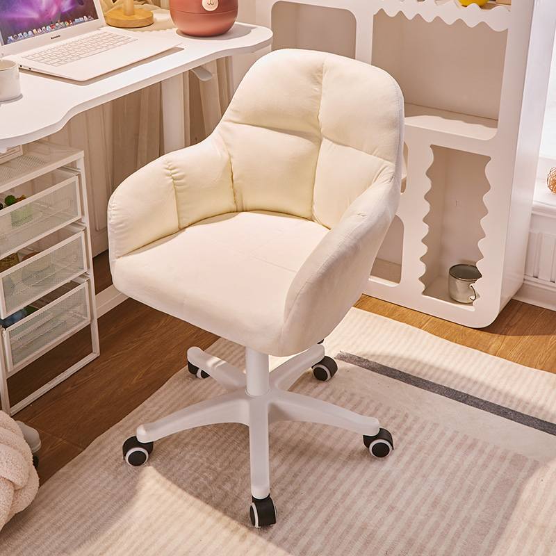 XINLANYASHE Work chairs, gaming chairs, chairs, dining chairs, powder chairs, makeup chairs, nail salon chairs, chairs with backrests, luxury stools, makeup chairs. Cute bedroom computer chair, women's dormitory chair, swivel backrest study chair