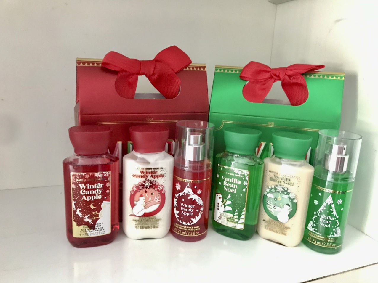 COMBO QUÀ TẶNG bath & Body works (Hộp xanh lá)