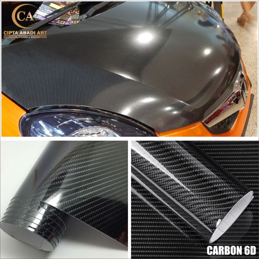 Jual Stiker Carbon Skotlet Karbon 6D Sticker Karbon Kevlar Motor Mobil  Ukuran L-152 Cm dan L-50 Cm