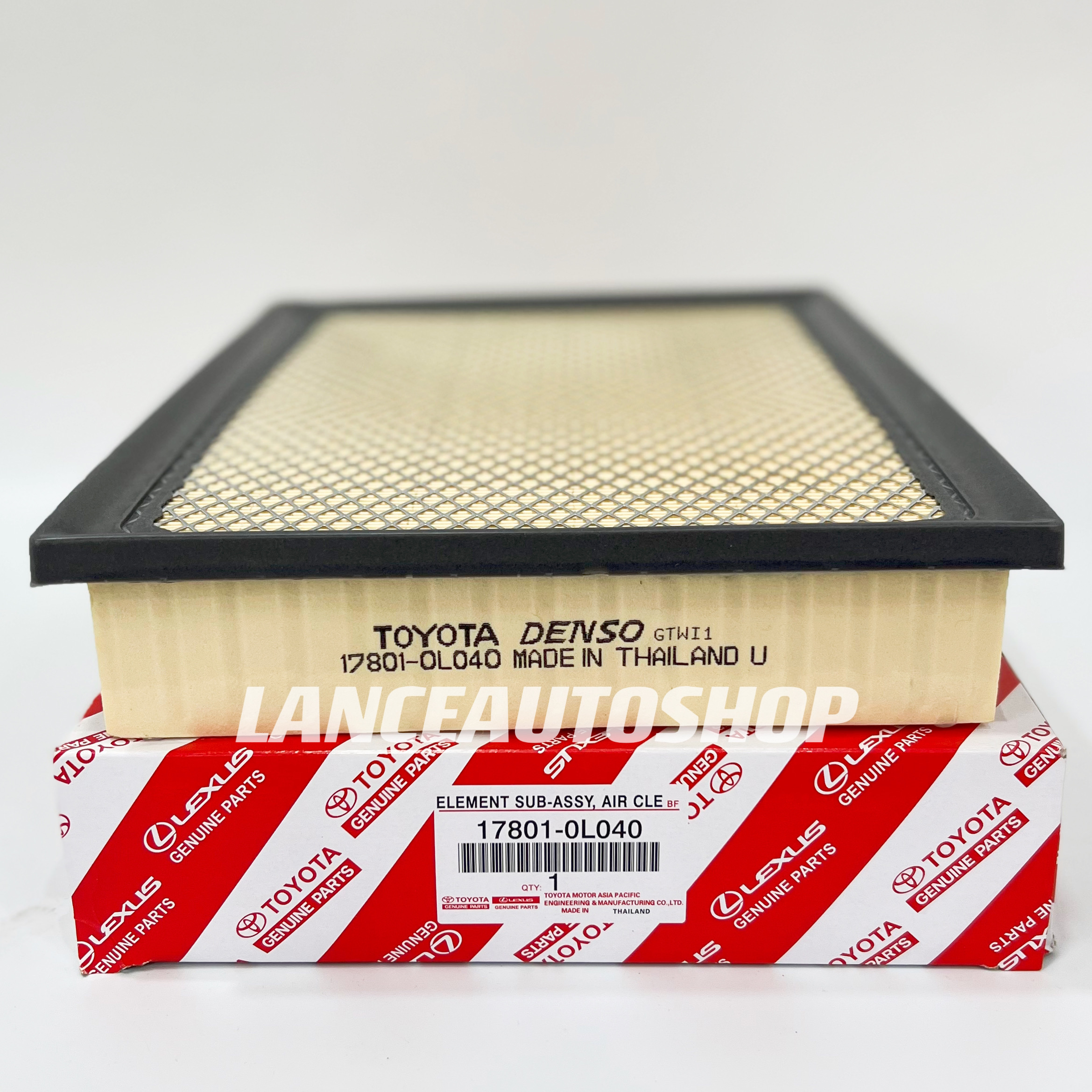 Original + 24 hours delivery Air Filter Toyota Fortuner / Innova / Hi ...