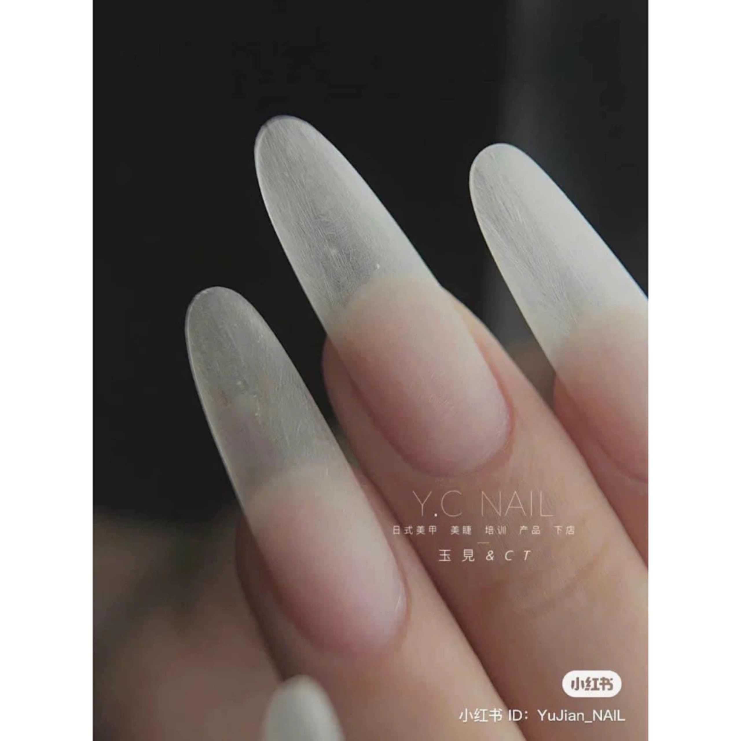 Móng Úp hạt gạo + thang + nhọn + vuông móng úp nhám 240 móng
