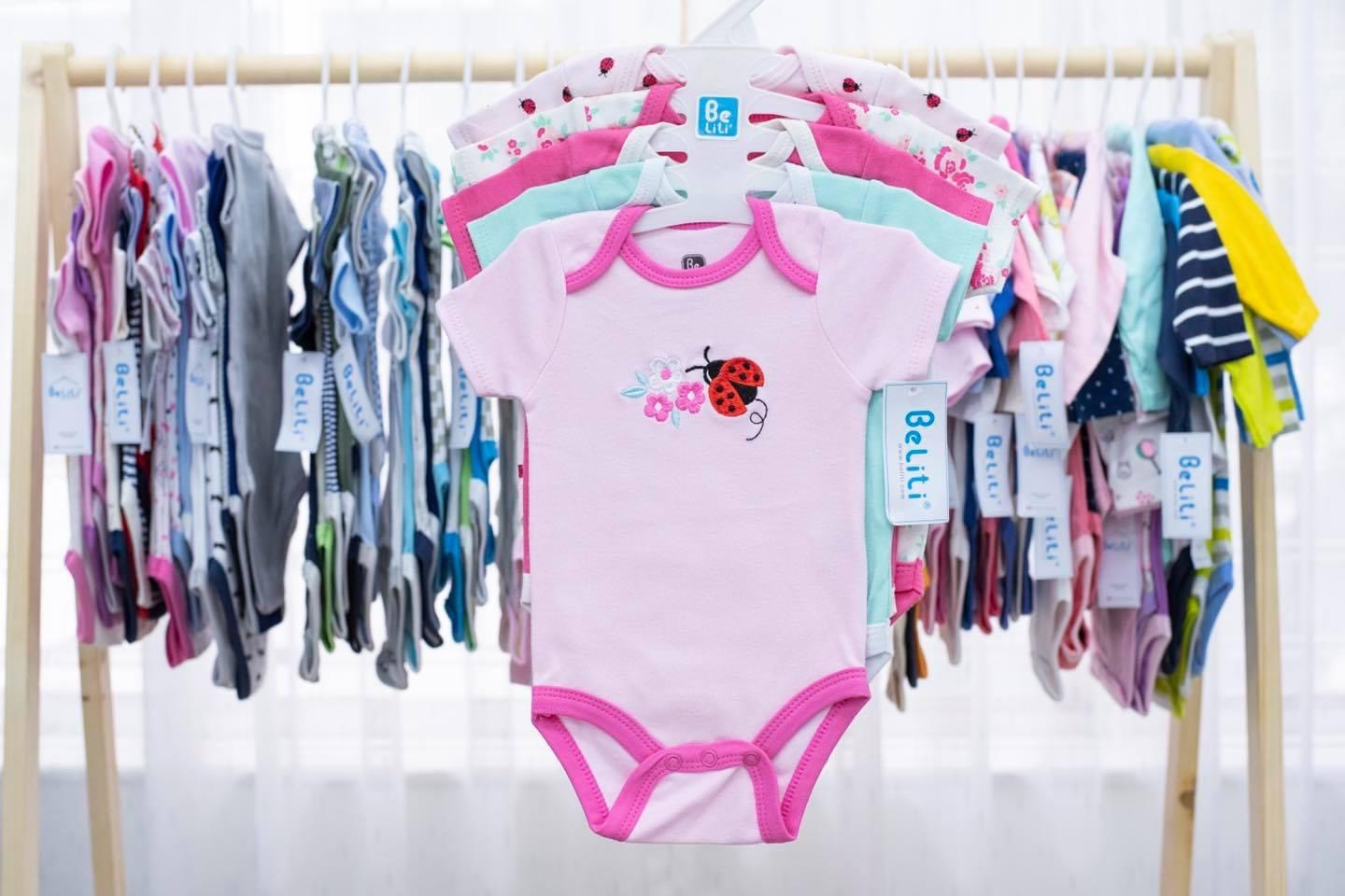 Set 5 Bodysuite Cộc Tay Bé Gái (Giao ngẫu nhiên)