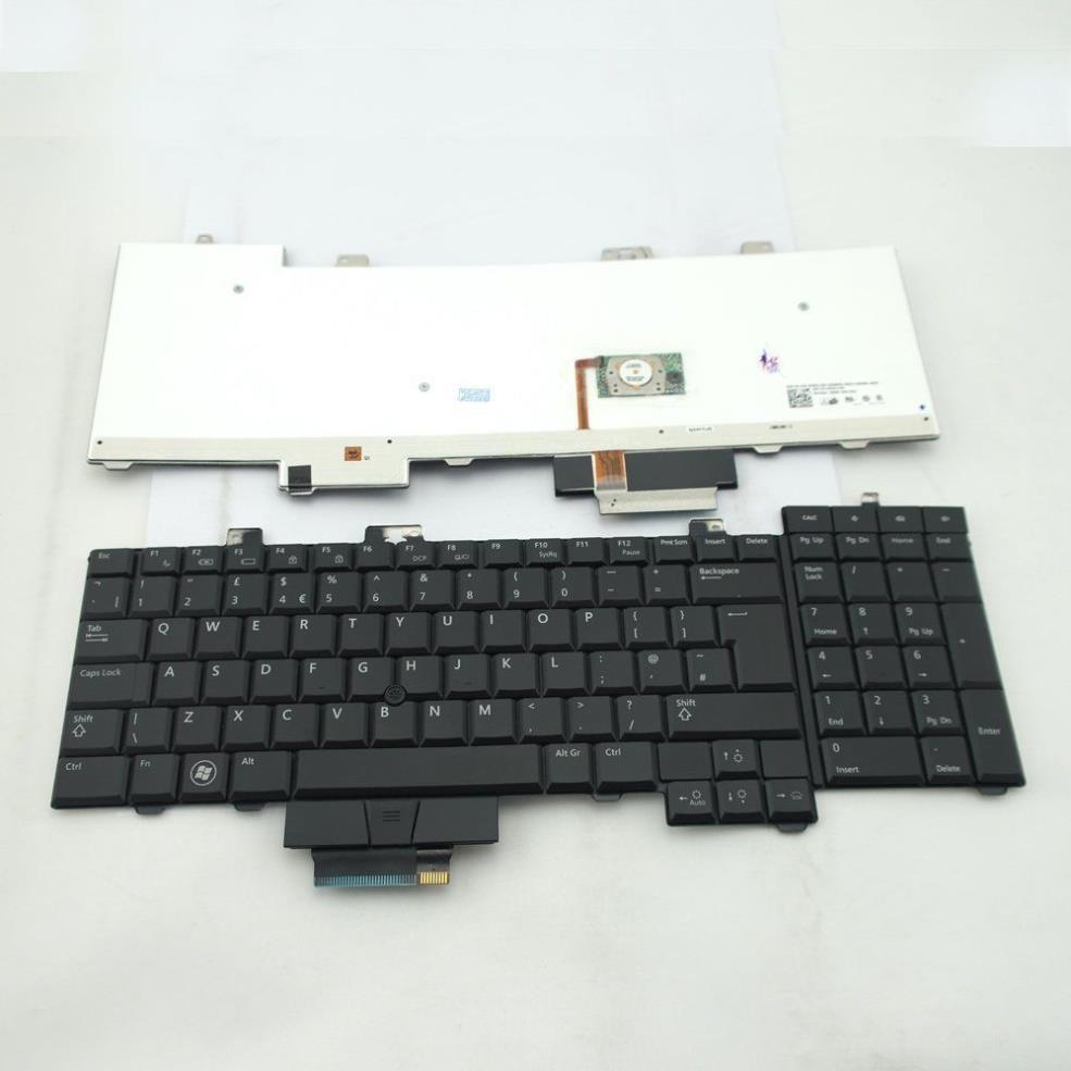 Bàn phím laptop dell precision m6500 m6400 có đèn