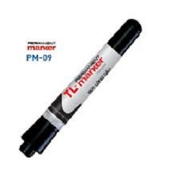 Bút lông dầu Thiên Long PM09 (không xóa được) - Màu đen