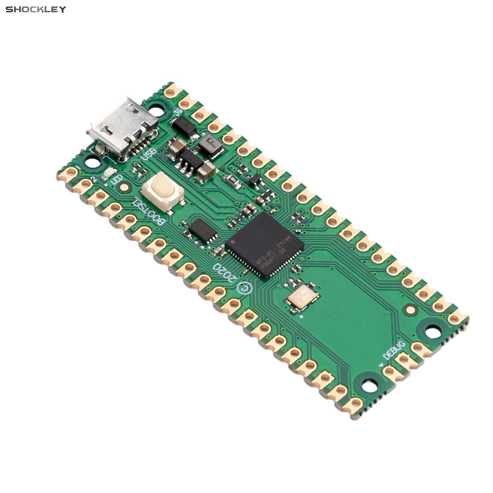 Shockley RP2040 Pico Development Board Raspberry Pi W Dual Core Chip MicroPython Suitable for Raspberry Pies