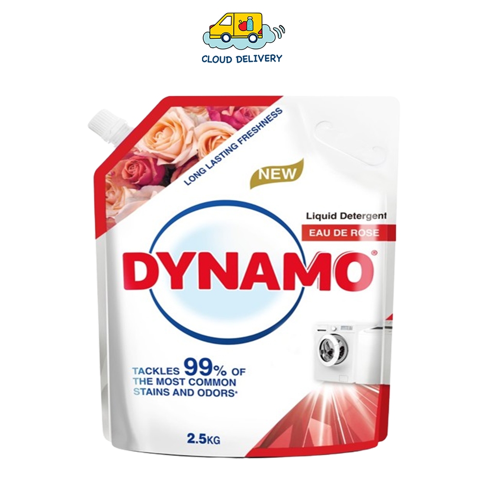 Dynamo Liquid Detergent Refill Pack 2.5kg - Eau De Rose | Lazada Singapore