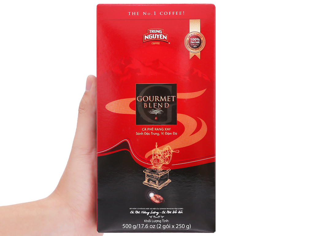 Combo 2 hộp cà phê Gourmet Blend Trung Nguyên ( 500g / hộp )