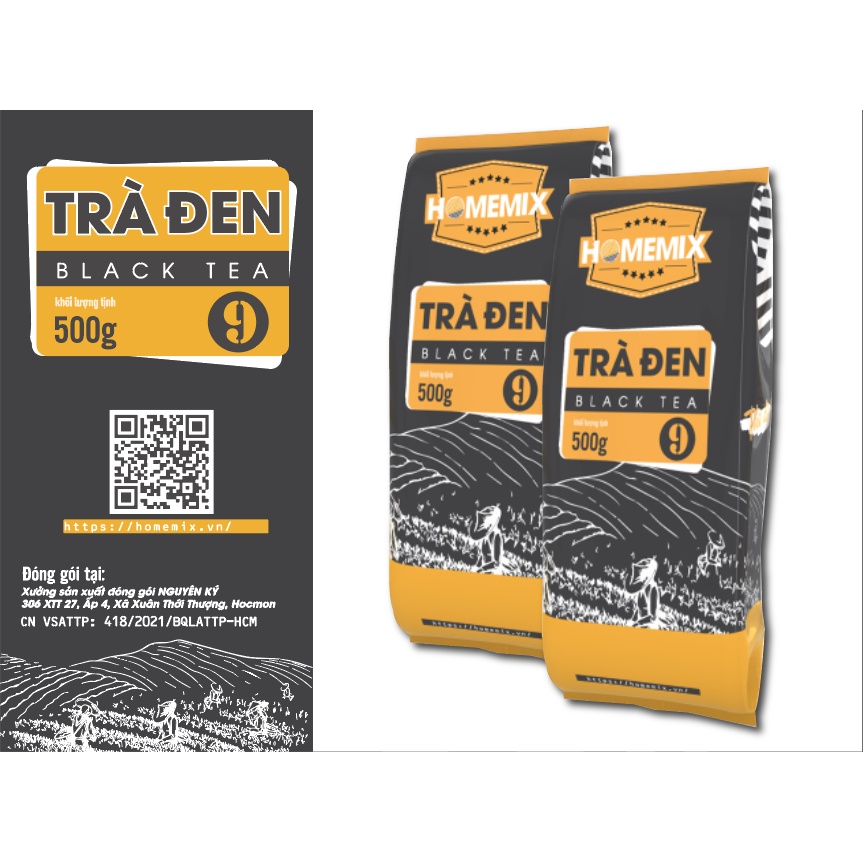 TRÀ ĐEN SỐ 9 HOMEMIX