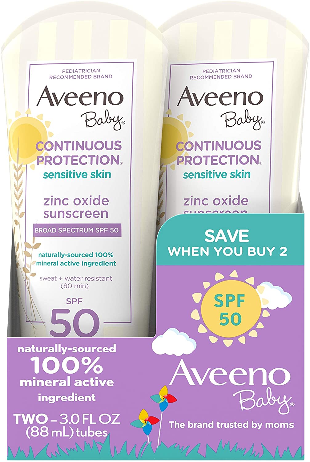 aveeno baby 50 spf