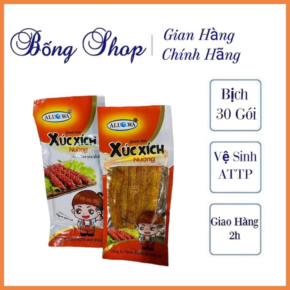 [ sỉ ] 30 Gói Snack Hình Xúc Xích Nướng