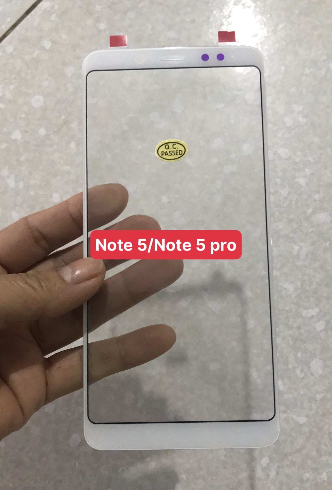 Kính ép Redmi Note 5 / Redmi Note 5 Pro ( thay khi kính màn hình bị vỡ)
