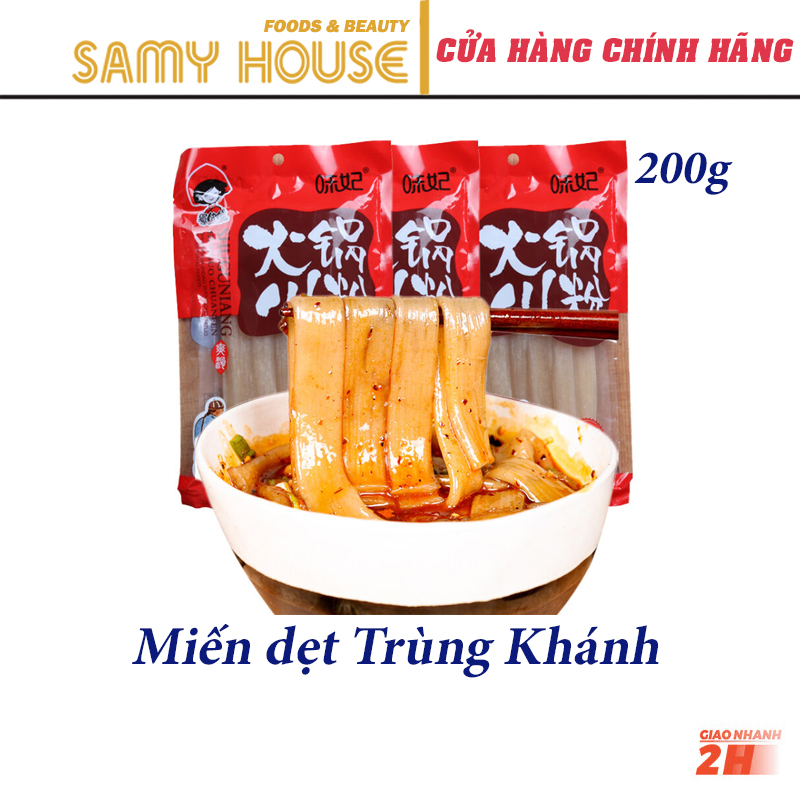 Samy Food Miến Dẹt Khoai Lang Trùng Khánh 250g