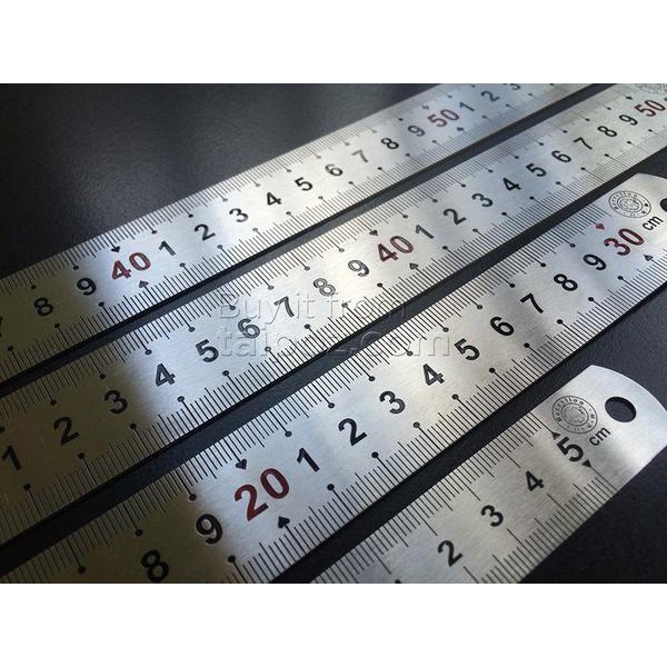 Thước lá inox 30cm inox không gỉ