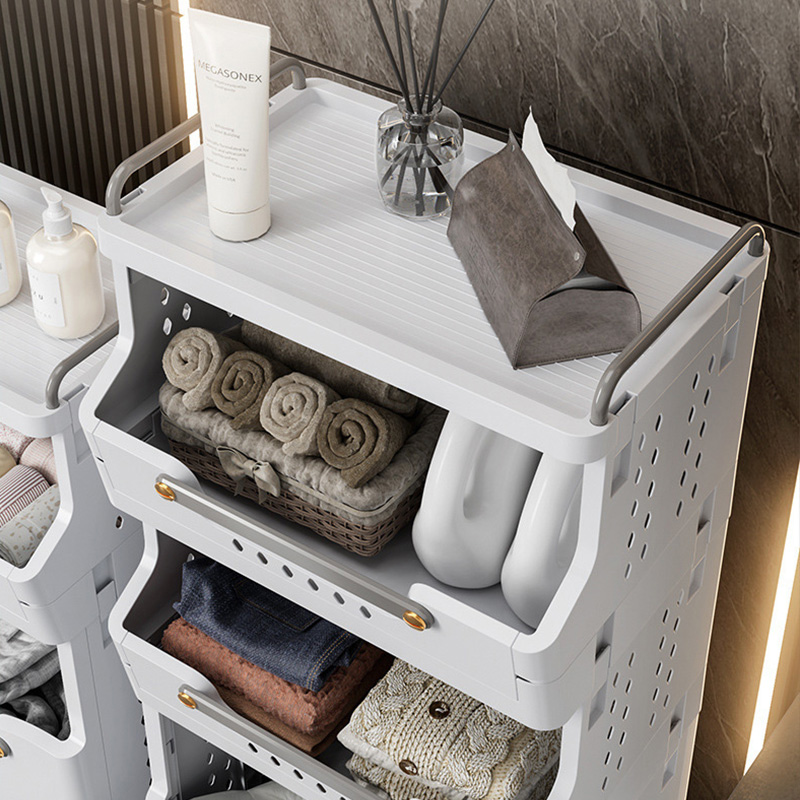 Laundry basket Large capacity foldable laundry basket storage basket Household bathroom storage rack Laundry basket wall hanging
