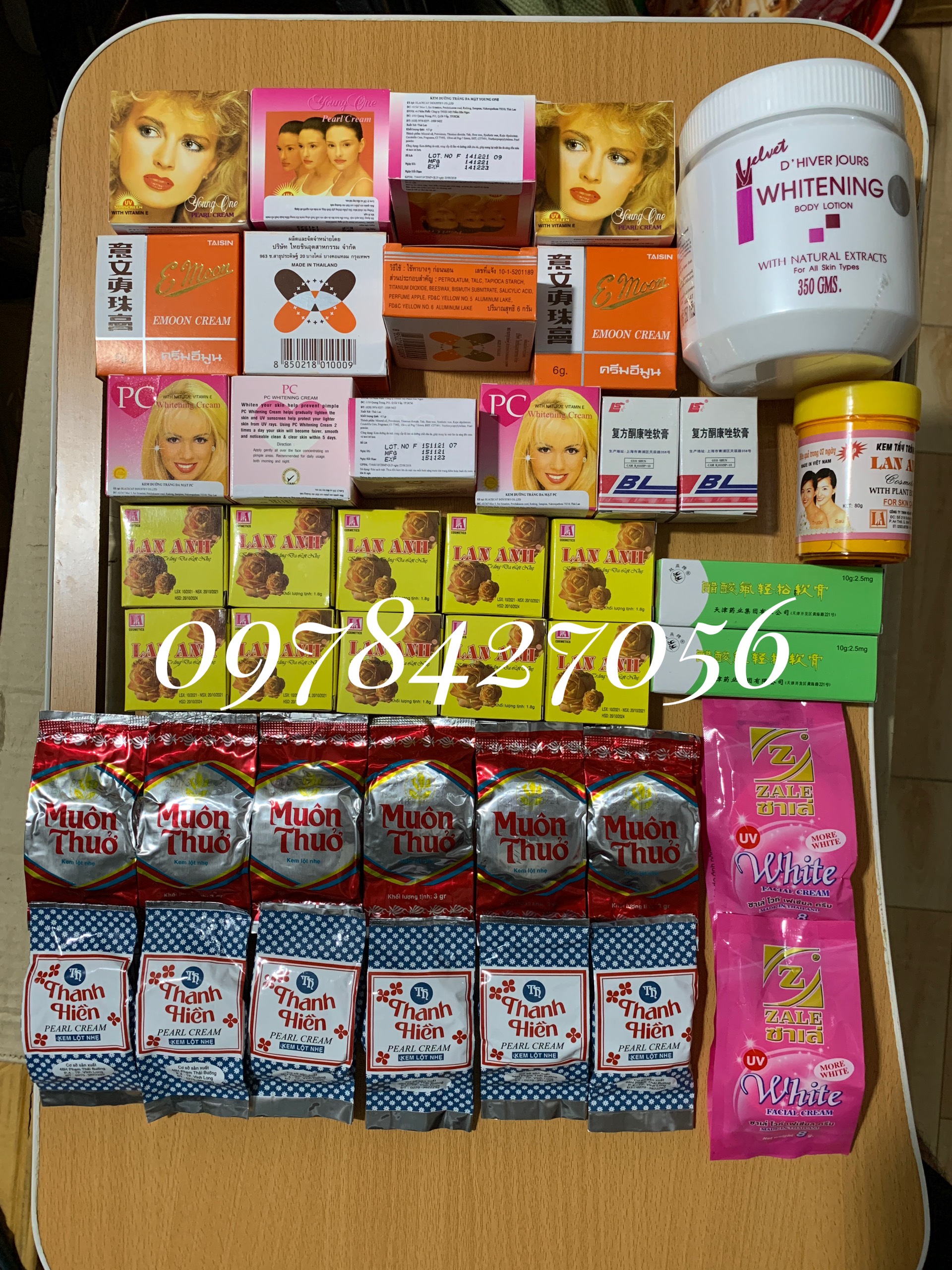 Combo trắng nhanh spa chuẩn thái loại 1