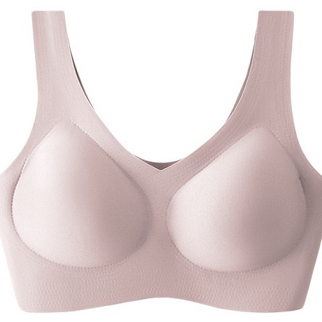 M-2XL 32A-42C Plus Size Bra No Underwire Lightweight Seamless Breathable  Beautiful Baju Dalam Cantik Wanita Perempuan