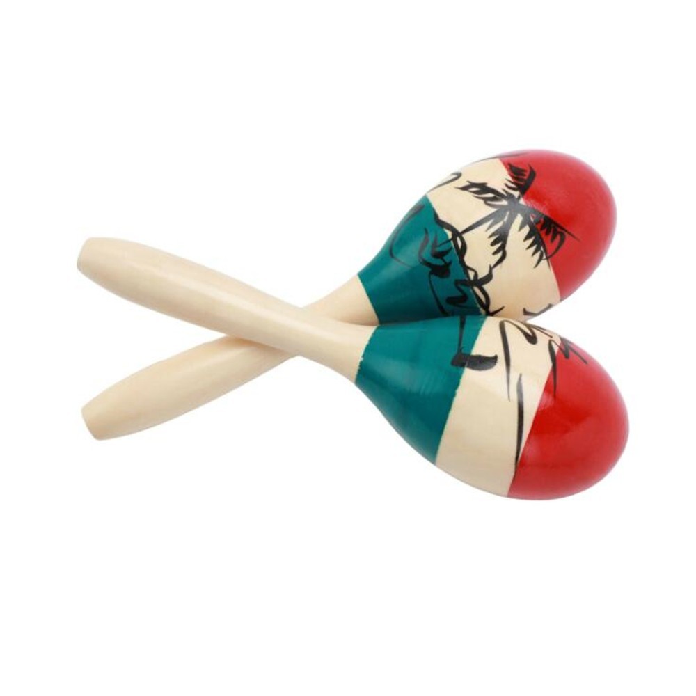 Ethnic Maracas Hand Instrument Musical Party Percussion Colourful Dinner 【Free Shipping】